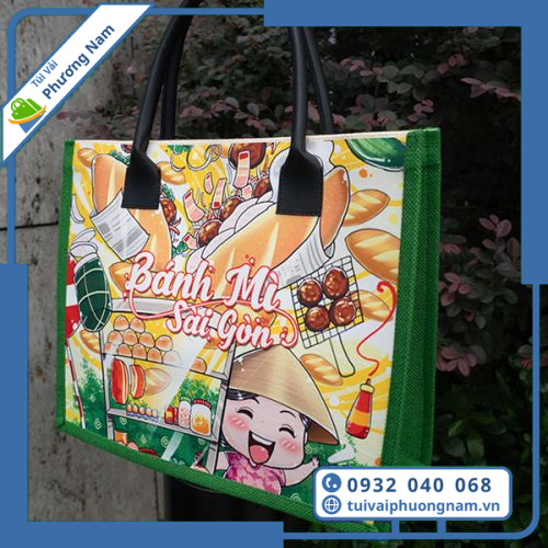 Túi Vải Linen Bánh Mì Sài Gòn
