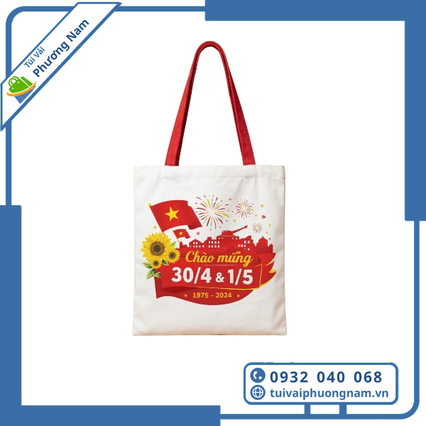 Túi Vải Canvas Quà Tặng 30/4 – 1/5