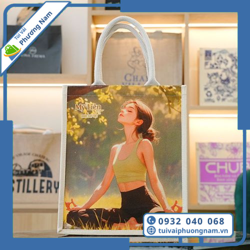 Túi Vải Trung Tâm Yoga Mỹ Liên