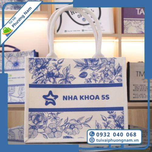 Túi Vải Linen Nha Khoa 5S