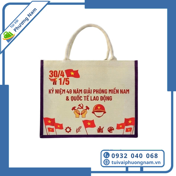 Túi Vải Linen Quà Tặng 30/4 – 1/5 - ảnh 2