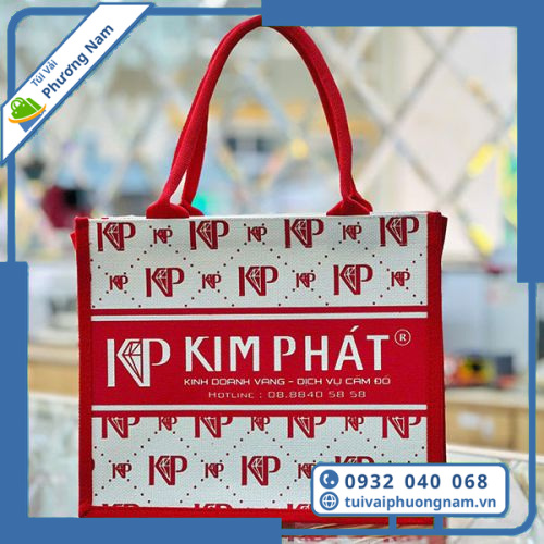 Túi Vải Linen Tiệm Vàng, Trang Sức